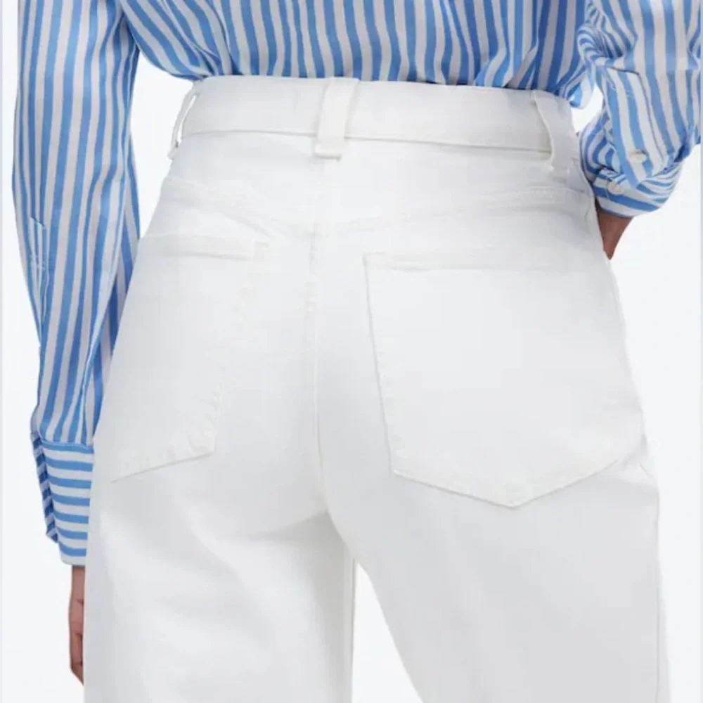 Madewell The Perfect Vintage Wide-Leg Crop Jeans - Picture 5 of 9